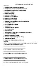 Luyện thi IELTS - Vocabulary set 25 Car-Free days